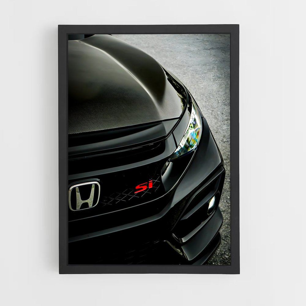 Poster Civic Honda (vue 2)